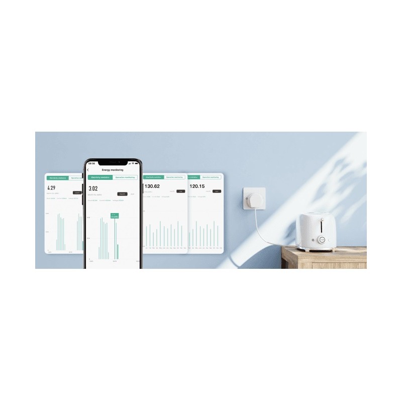 Buy WOOX Wi-Fi Smart Plug With Power Metering 13A UK (2pack) - R6147 - Wi-Fi Sma... in Cyprus, Nicosia, Limassol, Larnaka, Pafos