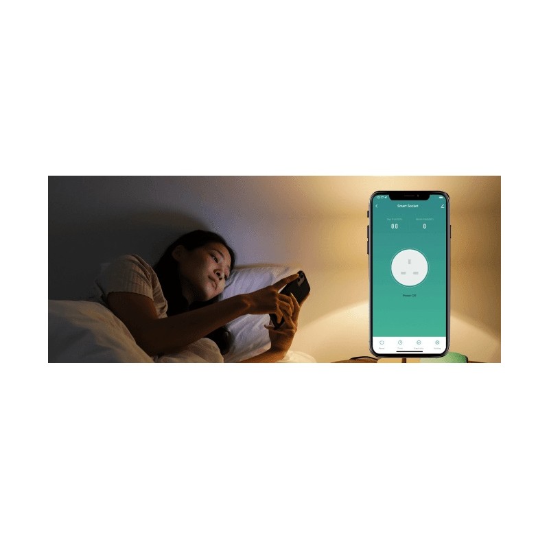 Buy WOOX Wi-Fi Smart Plug With Power Metering 13A UK (2pack) - R6147 - Wi-Fi Sma... in Cyprus, Nicosia, Limassol, Larnaka, Pafos