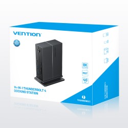 Buy Vention IT HUB - TPFH0-UK - Thunderbolt 4.0 14 in 1 + 135W PSU in Cyprus, Nicosia, Limassol, Larnaka, Pafos