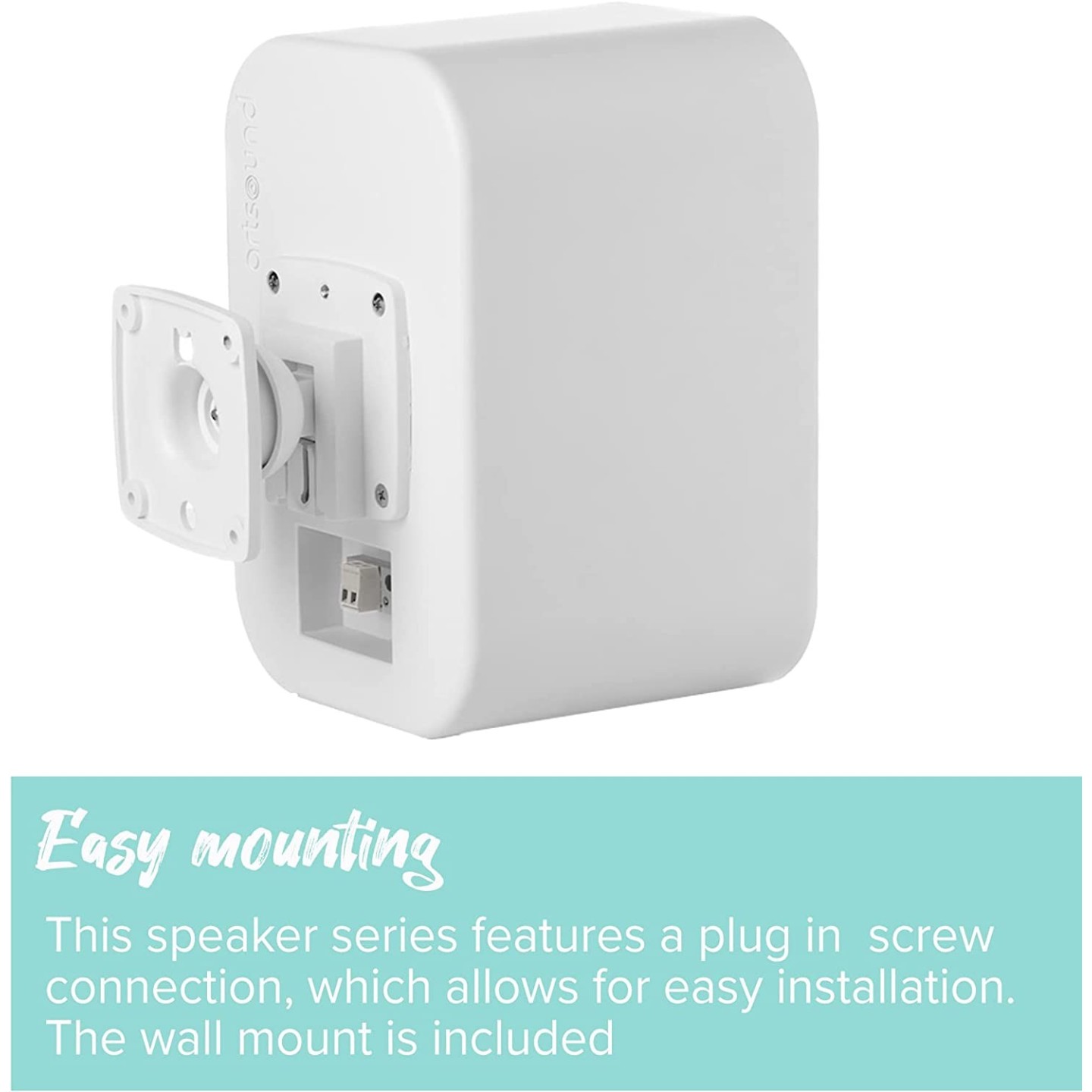 Artsound 2-way Onwall Speakers - UNI40W - 100W White (pair) — Buy in Cyprus with Fast Delivery