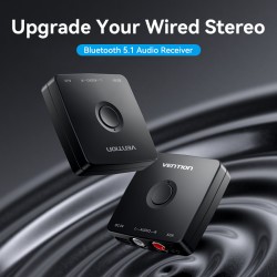 Buy Vention AUDIO Bluetooth Receiver - NAJB0 - 3.5mm 2RCA in Cyprus, Nicosia, Limassol, Larnaka, Pafos