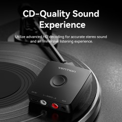 Buy Vention AUDIO Bluetooth Receiver - NAJB0 - 3.5mm 2RCA in Cyprus, Nicosia, Limassol, Larnaka, Pafos