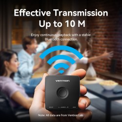 Buy Vention AUDIO Bluetooth Receiver - NAJB0 - 3.5mm 2RCA in Cyprus, Nicosia, Limassol, Larnaka, Pafos