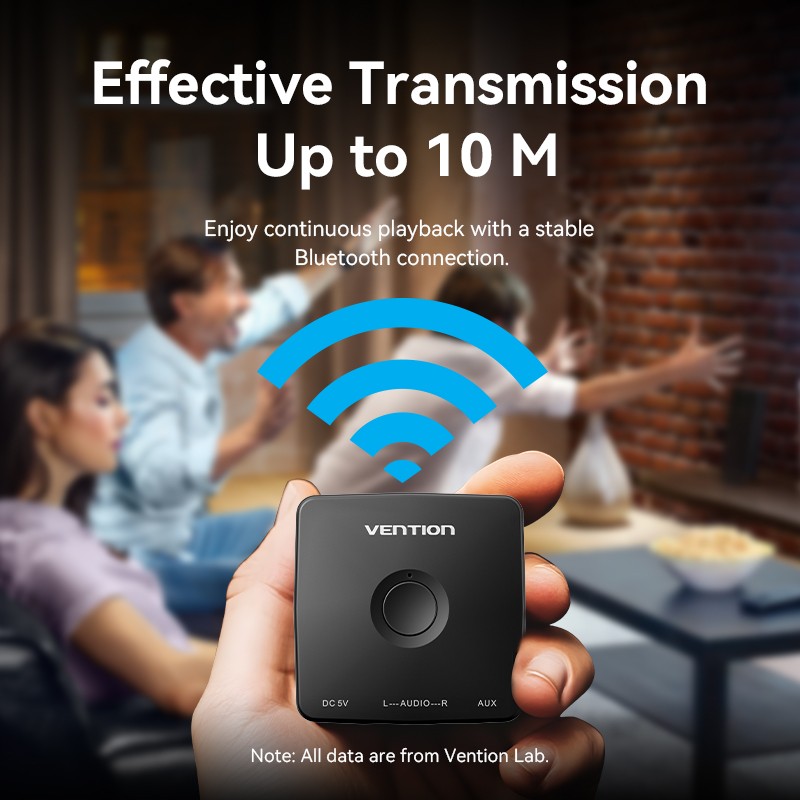 Buy Vention AUDIO Bluetooth Receiver - NAJB0 - 3.5mm 2RCA in Cyprus, Nicosia, Limassol, Larnaka, Pafos