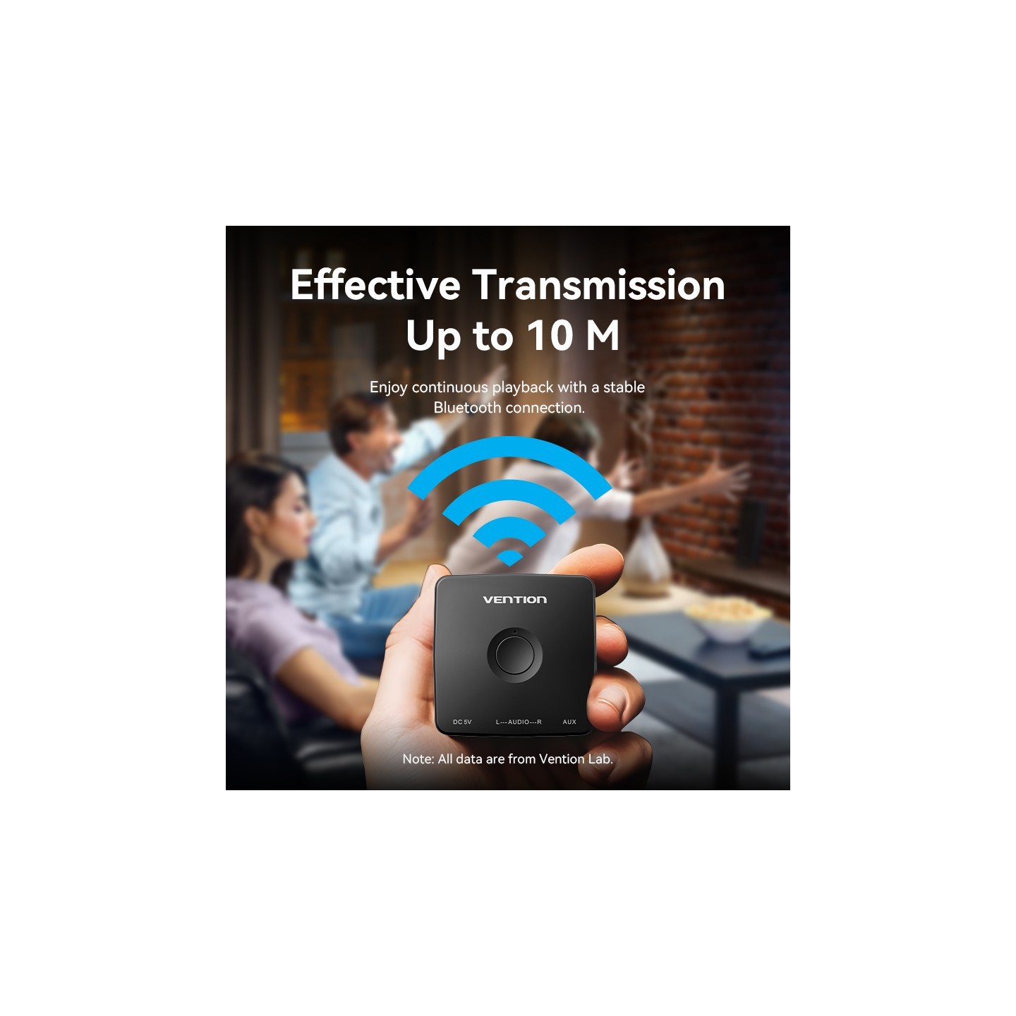 Vention AUDIO Bluetooth Receiver - NAJB0 - 3.5mm 2RCA — Buy in Cyprus with Fast Delivery