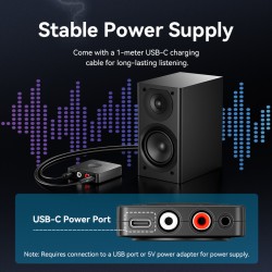 Buy Vention AUDIO Bluetooth Receiver - NAJB0 - 3.5mm 2RCA in Cyprus, Nicosia, Limassol, Larnaka, Pafos