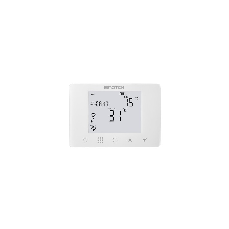 Buy GBC HeyTermo Smart WiFi Thermostat - with Display in Cyprus, Nicosia, Limassol, Larnaka, Pafos