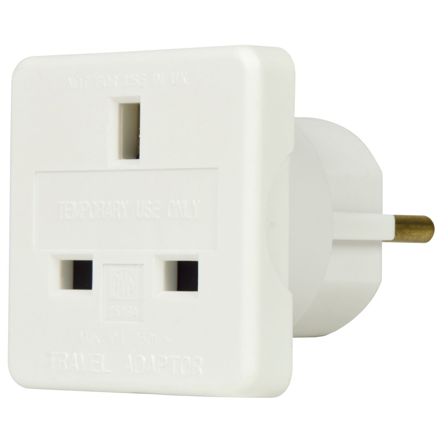 Mercury UK to Schuko Travel Adaptor - 429.905UK — Buy in Cyprus with Fast Delivery