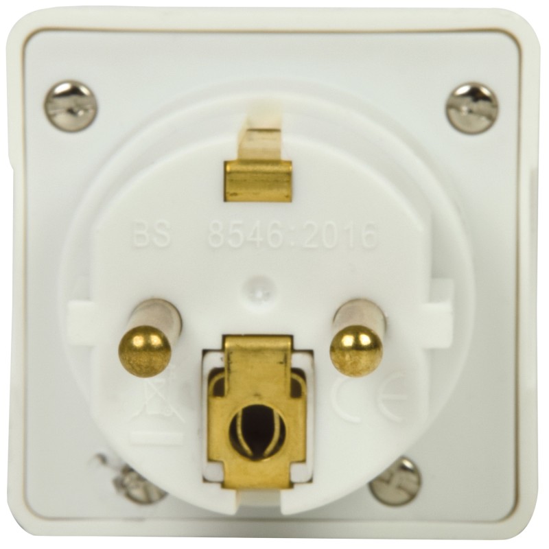 Buy Mercury UK to Schuko Travel Adaptor - 429.905UK in Cyprus, Nicosia, Limassol, Larnaka, Pafos