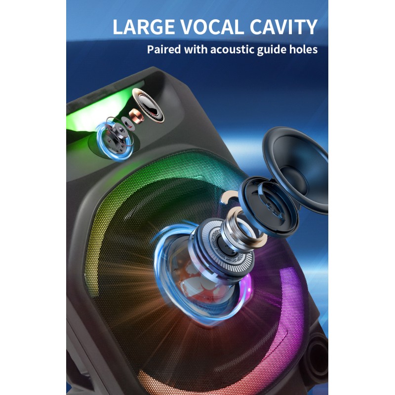 Buy N-Gear - FLASH1550 - 15'' Portable Karaoke Disco Speaker with Wireless Mic B... in Cyprus, Nicosia, Limassol, Larnaka, Pafos