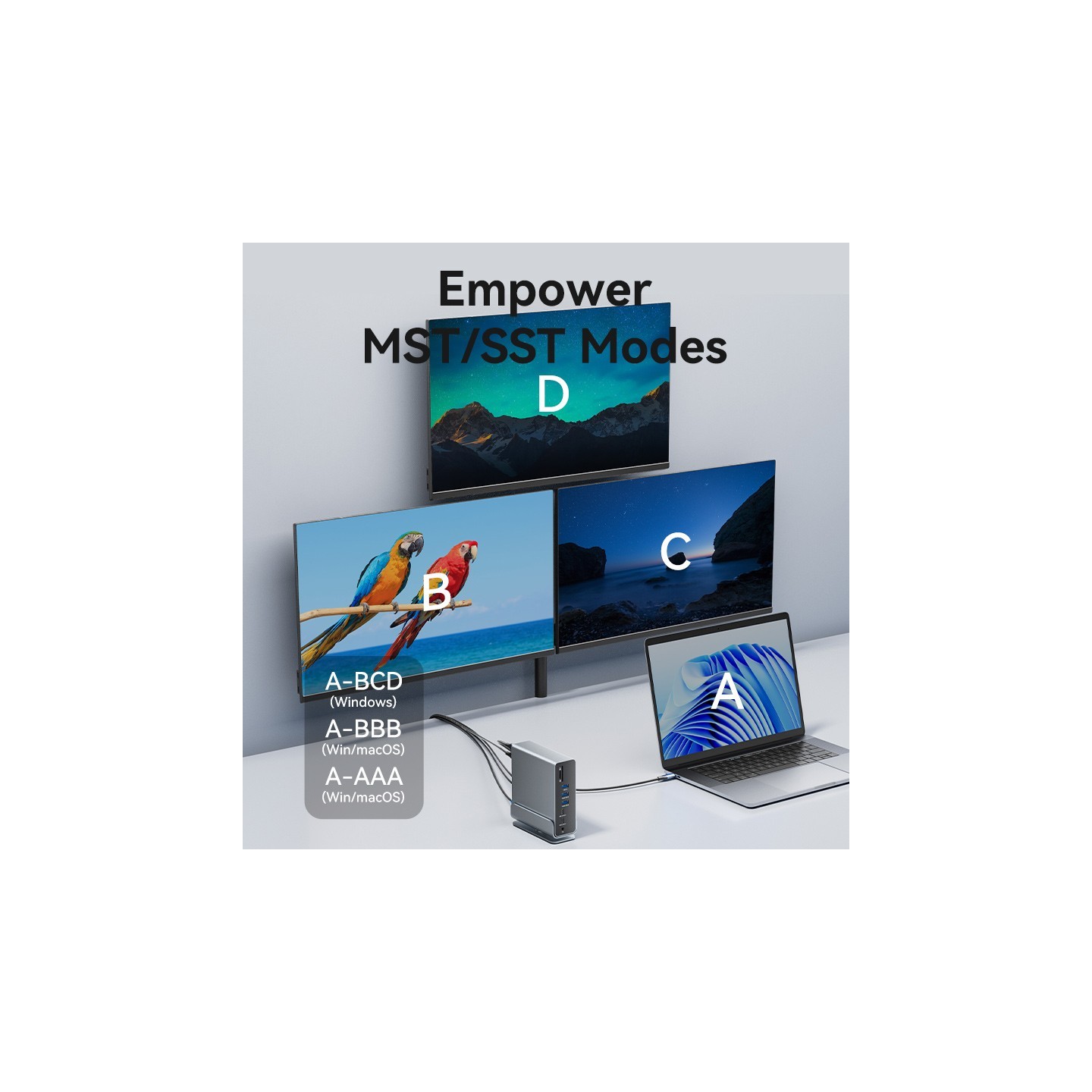 Vention HUB USB-C 8xUSB 2xHDMI DP MST RJ45 SD 3.5mm PD - TPUH0 -  — Buy in Cyprus with Fast Delivery