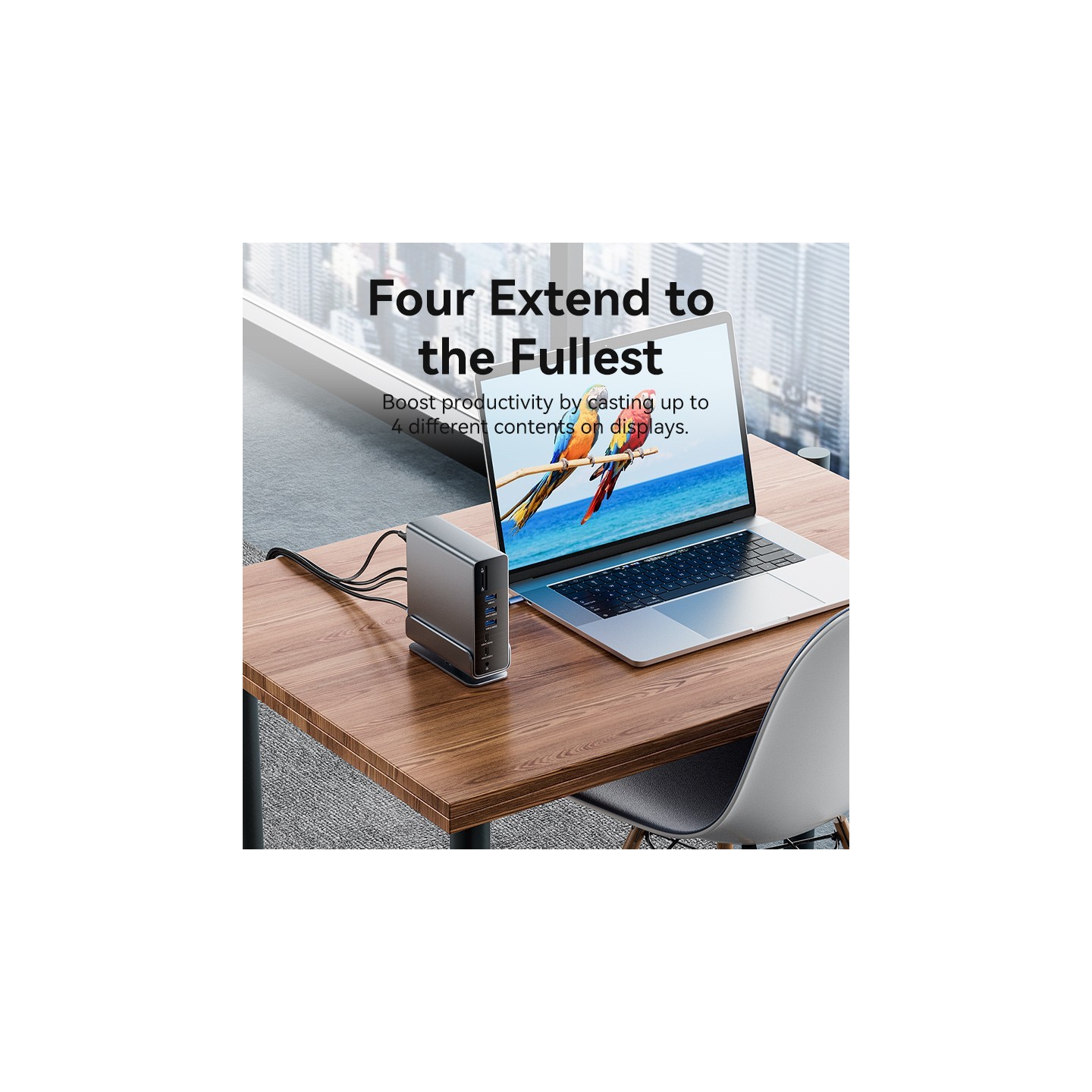 Vention TPUH0 USB-C 8xUSB 2xHDMI DP MST RJ45 SD 3.5mm PD100W Hub — Armenius Store Cyprus