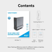 Vention TPUH0 USB-C Docking Station – 8xUSB 2xHDMI 100W PD | Armenius Store