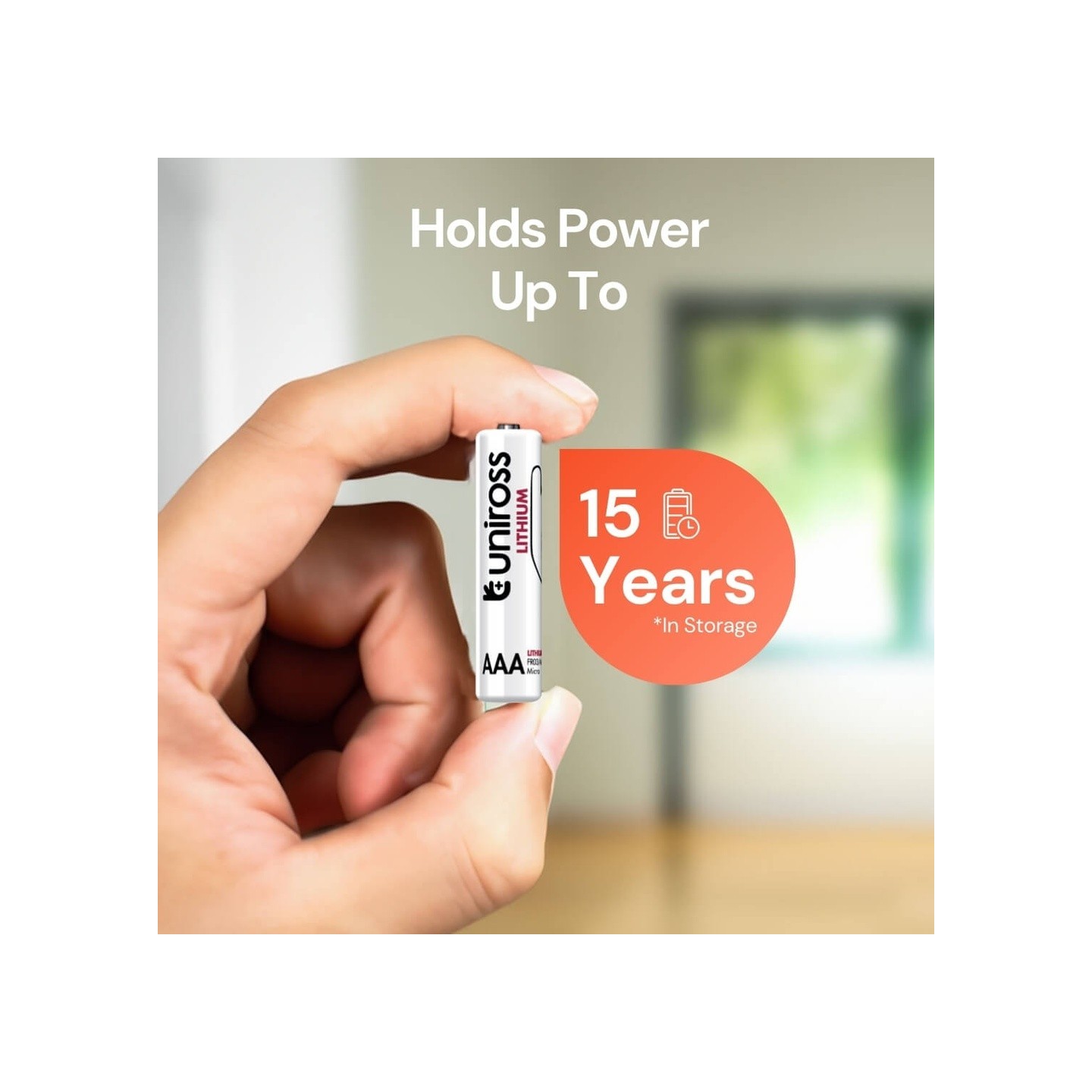 Uniross Lithium AAA Ultra Batteries - 1250mAh (4pack) — Buy in Cyprus with Fast Delivery