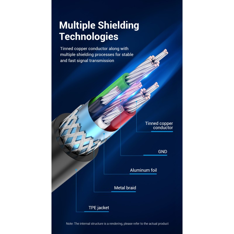 Buy Vention IT Cable USB-C 2.0 to USB-B Male for Printer - CQUBH - 2.0m in Cyprus, Nicosia, Limassol, Larnaka, Pafos