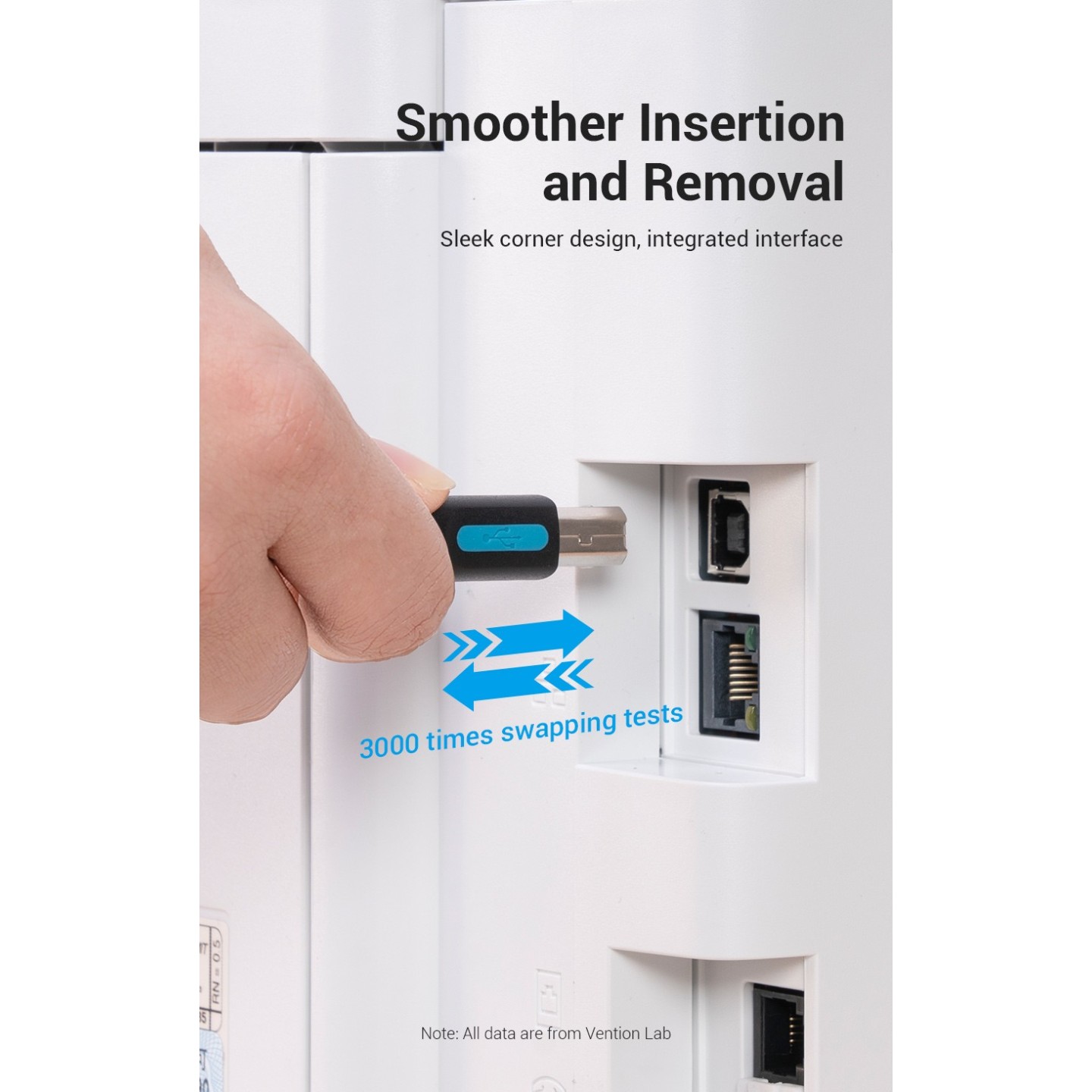 Vention IT Cable USB-C 2.0 to USB-B Male for Printer - CQUBH - 2.0m — Buy in Cyprus with Fast Delivery