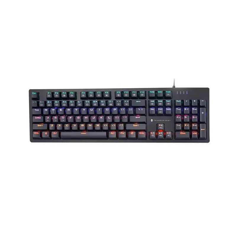 Thunderobot K104 Wired Mechanical Keyboard 104-Key Blue Switch RGB (Boxed) — Buy in Cyprus with Fast Delivery