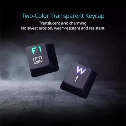 Buy Thunderobot Wired Mechanical Keyboard - K104 - Blue switch Black in Cyprus, Nicosia, Limassol, Larnaka, Pafos
