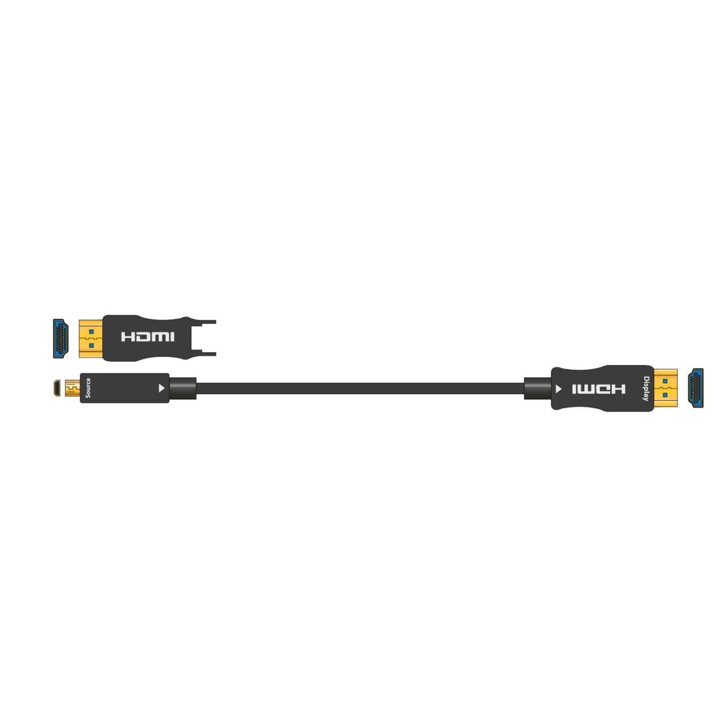 AV:Link HDMI Active Optical Cable - 112.294UK - 30.0m Detachable Head — Buy in Cyprus with Fast Delivery