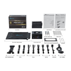 Buy Seasonic FOCUS SGX-750 - 750W SFX PSU (ATX 2.4 Compatible) - 80 PLUS Gold, F... in Cyprus, Nicosia, Limassol, Larnaka, Pafos