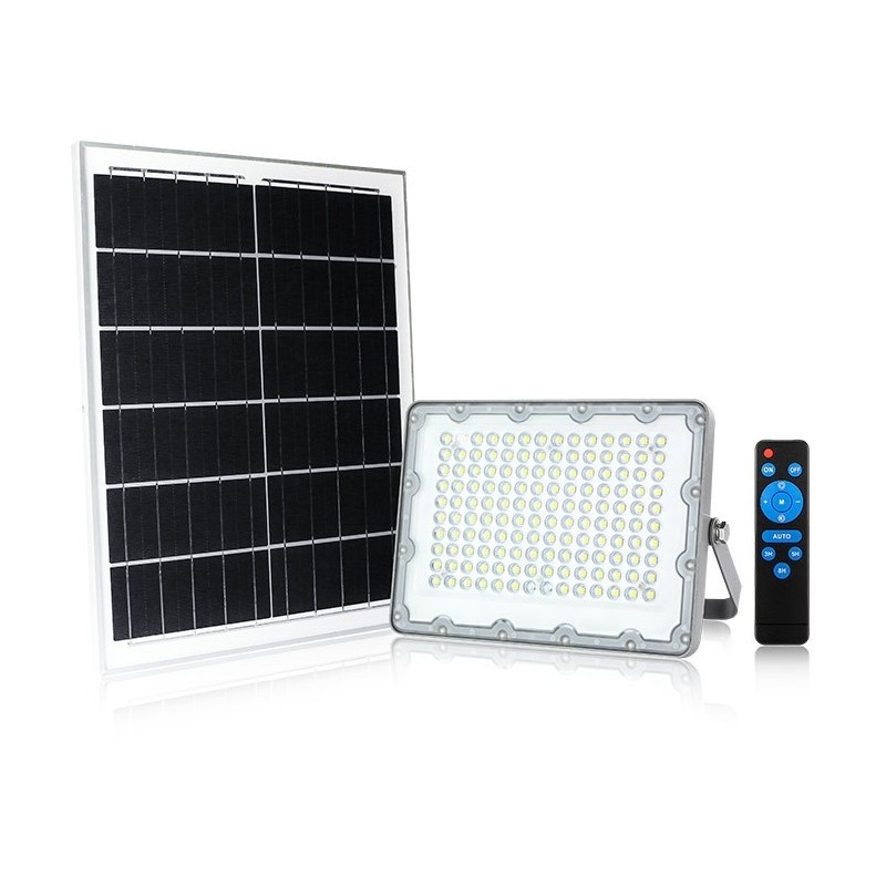 Buy GBC Solar LED Floodlight with Panel and Remote Control - ON LED PRO 60 - 60W in Cyprus, Nicosia, Limassol, Larnaka, Pafos