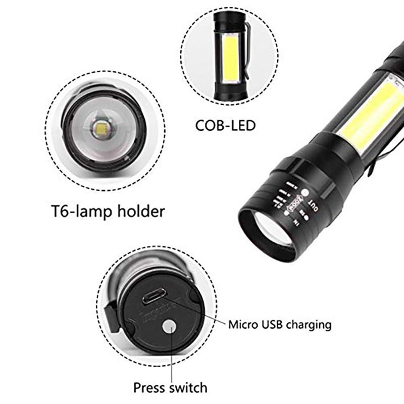 Buy Uniross Pocket Light - ULFL013 - USB Rechargeable, 80 Lumens in Cyprus, Nicosia, Limassol, Larnaka, Pafos