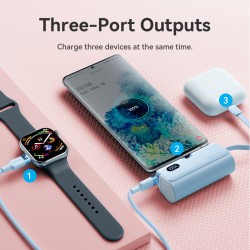 Vention Powerbank - FHQB0 - 4800mAh 22.5W Foldable USB-C Black — Buy in Cyprus with Fast Delivery