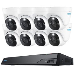 Buy Reolink KIT - NVS16-12MD8 - 16xChNVR+8x12MP Dome+4TB in Cyprus, Nicosia, Limassol, Larnaka, Pafos