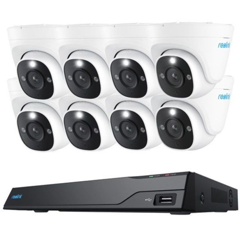 Buy Reolink KIT - NVS16-12MD8 - 16xChNVR+8x12MP Dome+4TB in Cyprus, Nicosia, Limassol, Larnaka, Pafos