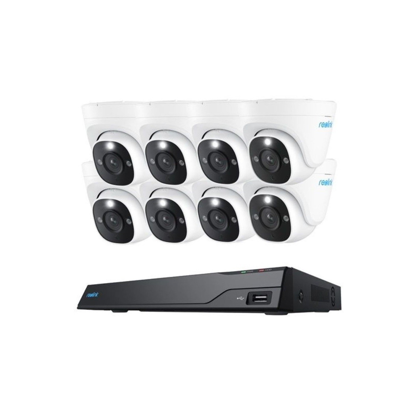 Reolink KIT - NVS16-12MD8 - 16xChNVR+8x12MP Dome+4TB — Buy in Cyprus with Fast Delivery