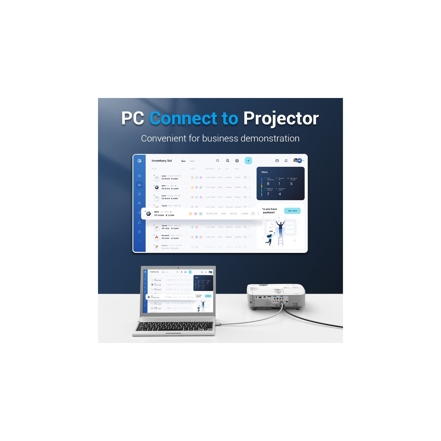 Vention HDMI Cable - AABIH - HDMI Cable 2.0 4K60Hz Braided 2.0m Silver — Buy in Cyprus with Fast Delivery