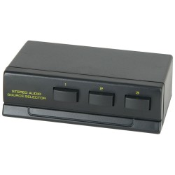 Buy AV:link 3 Way Stereo Audio Switch - 128.234UK -  in Cyprus, Nicosia, Limassol, Larnaka, Pafos