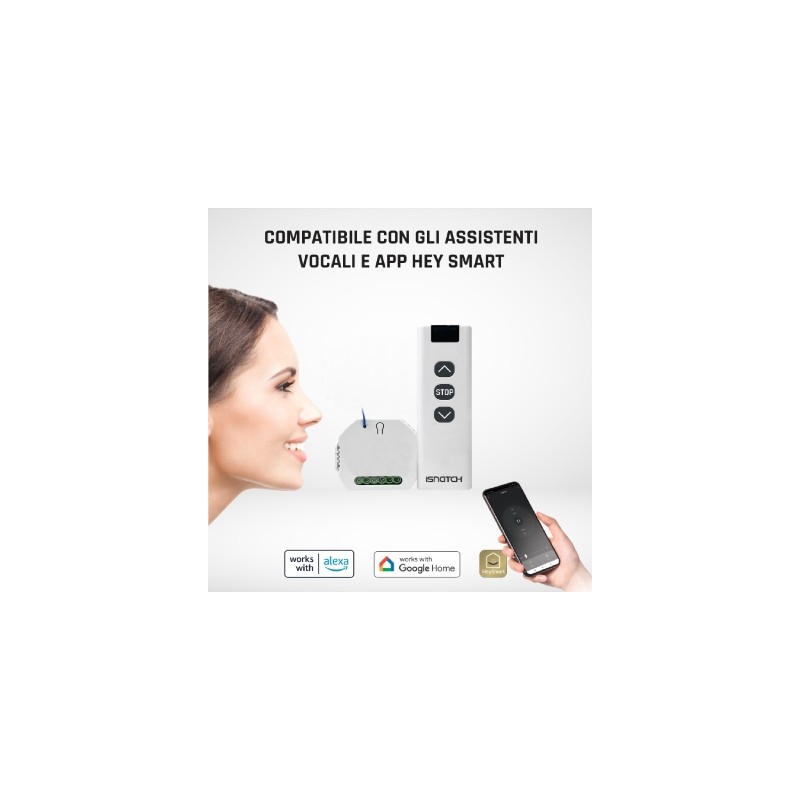 Buy GBC HeyRoll+ Smart WiFi Module Kit - for Roller Shutters with Remote Control in Cyprus, Nicosia, Limassol, Larnaka, Pafos