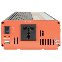Buy Mercury Inverter - 652.104UK - Pure Sinewave 12VDC 1000W USB in Cyprus, Nicosia, Limassol, Larnaka, Pafos