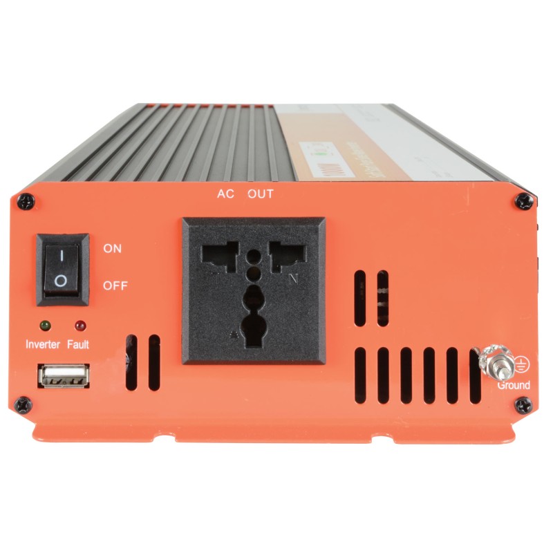 Buy Mercury Inverter - 652.104UK - Pure Sinewave 12VDC 1000W USB in Cyprus, Nicosia, Limassol, Larnaka, Pafos