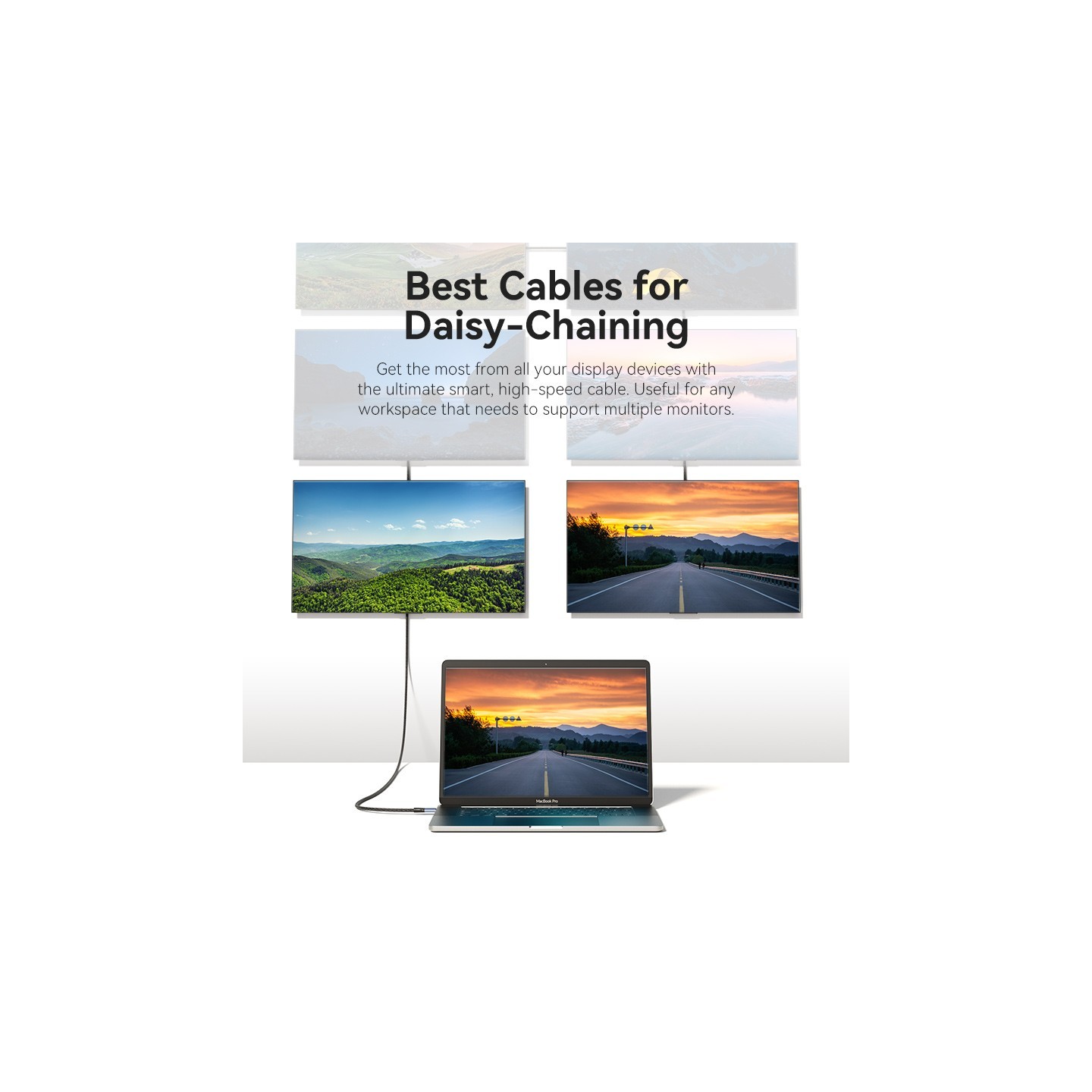 Vention TAVHF USB-C 4.0 M-M 1.0m Braided Aluminium Gray (Boxed) — Buy in Cyprus with Fast Delivery