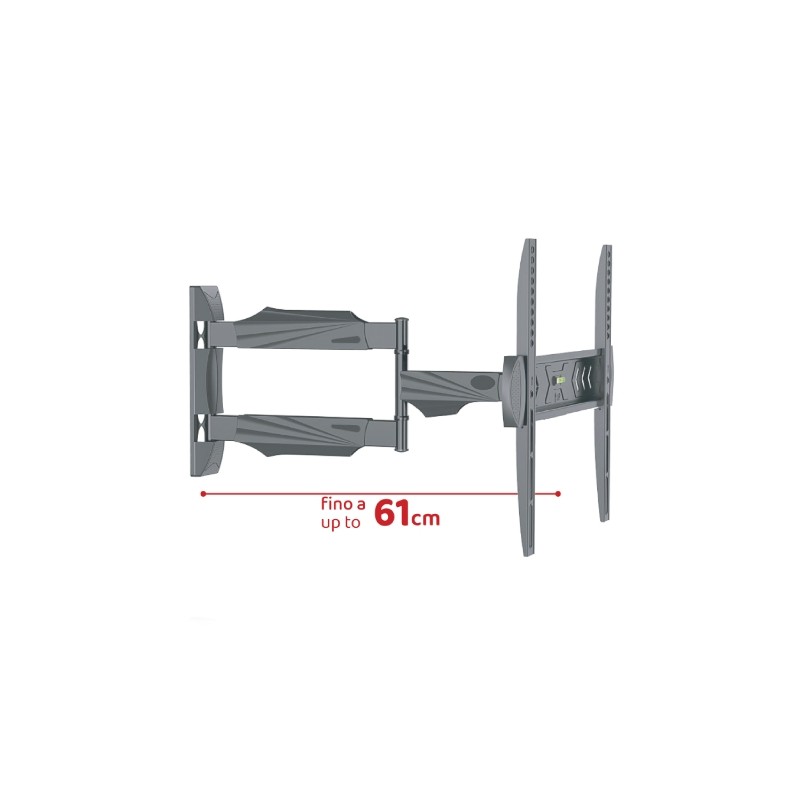 Buy GBC Extra Long TV Wall Mount Two Arms 40x40 40kg 61cm - ELB-2642 - EXTRA in Cyprus, Nicosia, Limassol, Larnaka, Pafos