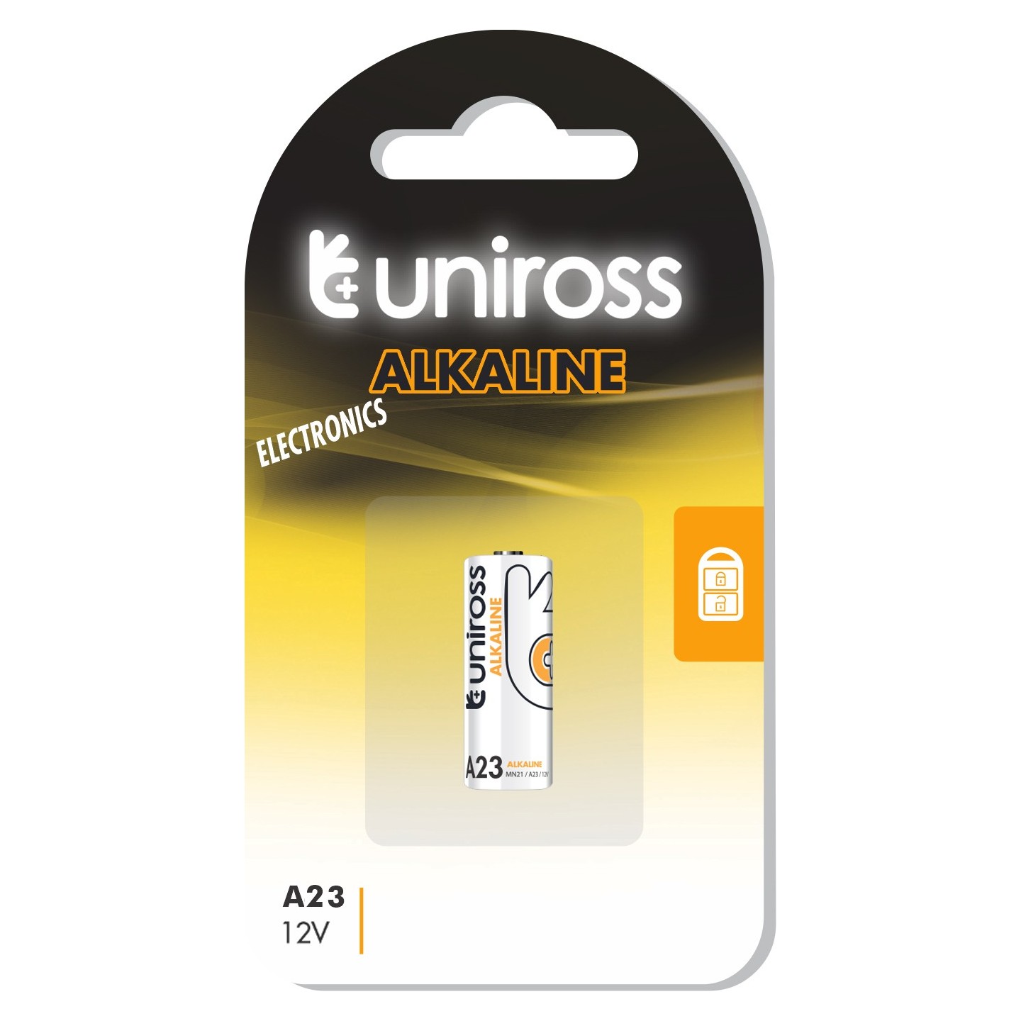 Uniross Alkaline Micro Battery - A23 23AE - Single — Buy in Cyprus with Fast Delivery