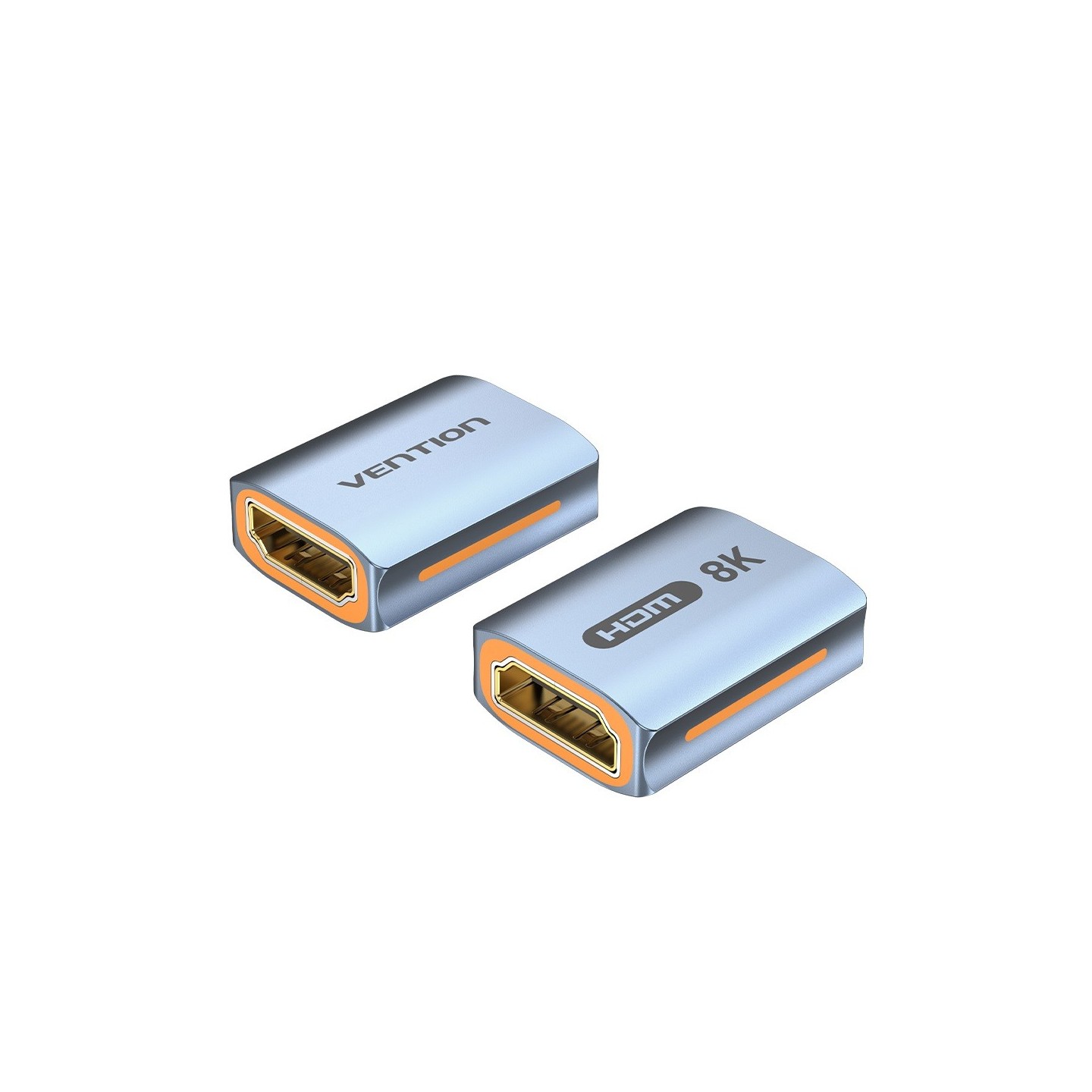 Vention HDMI Coupler - AIUH0 - Female-Female v2.1 8K Metal — Buy in Cyprus with Fast Delivery
