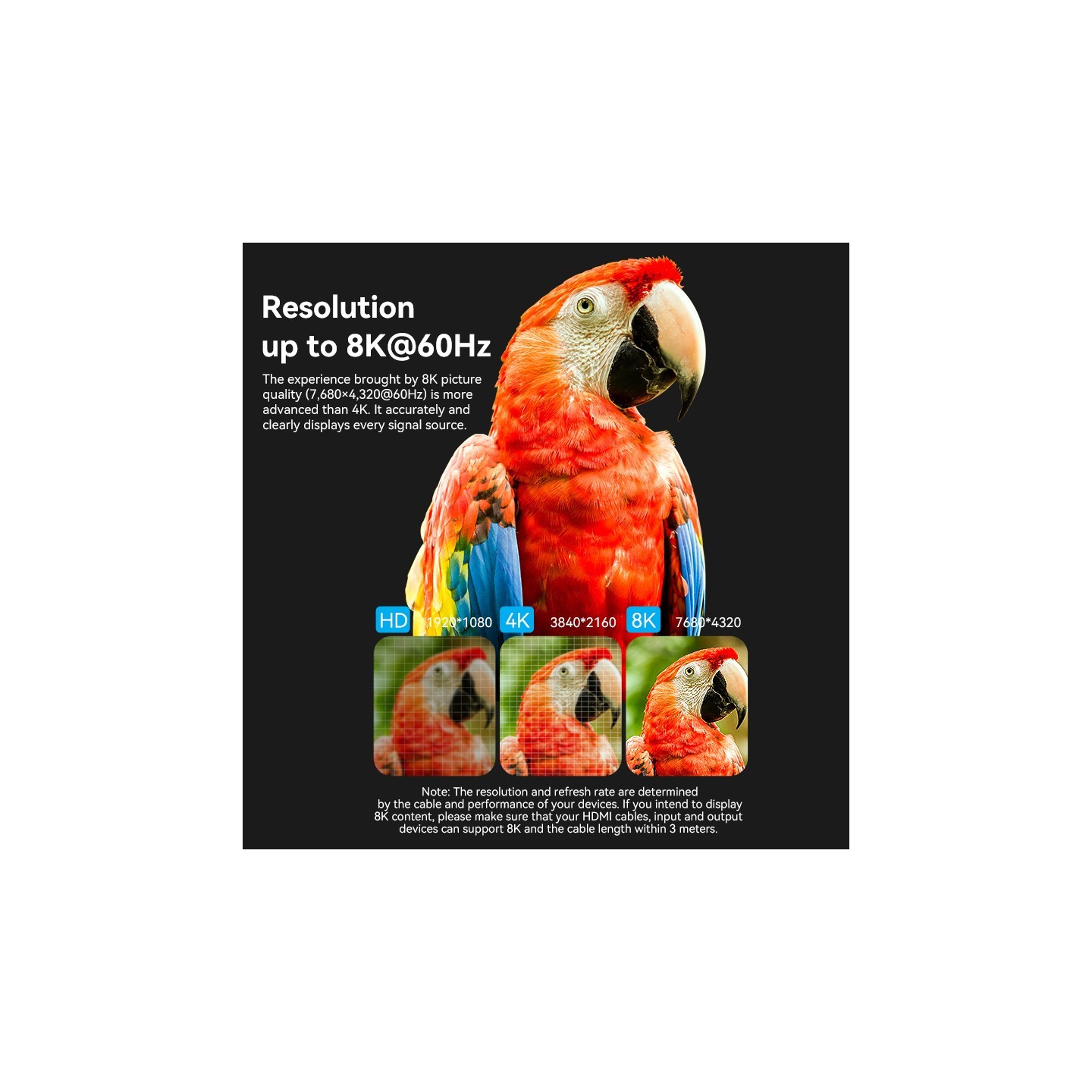 Vention HDMI Coupler - AIUH0 - Female-Female v2.1 8K Metal — Buy in Cyprus with Fast Delivery