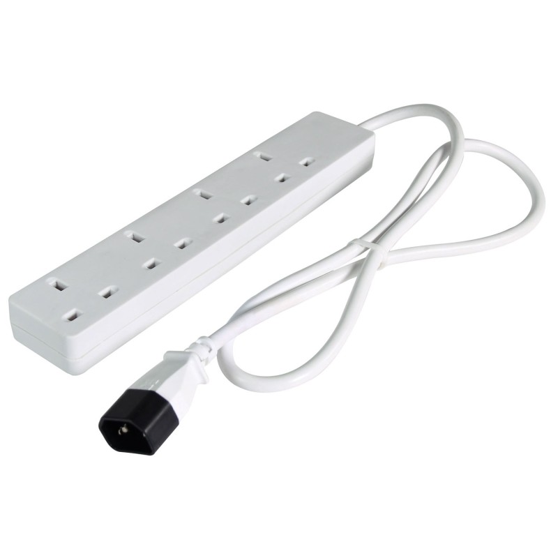 Buy Mercury UPS Extension Cable - 430.012UK - 4-Gang to IEC 1.0m in Cyprus, Nicosia, Limassol, Larnaka, Pafos