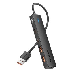 Vention CHSBB USB 3.2 Gen2 Hub 10Gbps 2xA 2xC + Power Port — Armenius Store Cyprus