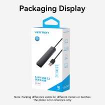 Vention CHSBB 5-in-1 USB Hub – 10Gbps 2x USB-A 2x USB-C | Armenius Store