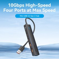 Vention CHSBB 5-in-1 USB Hub – 10Gbps 2x USB-A 2x USB-C | Armenius Store