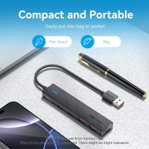 Vention CHSBB 5-in-1 USB Hub – 10Gbps 2x USB-A 2x USB-C | Armenius Store