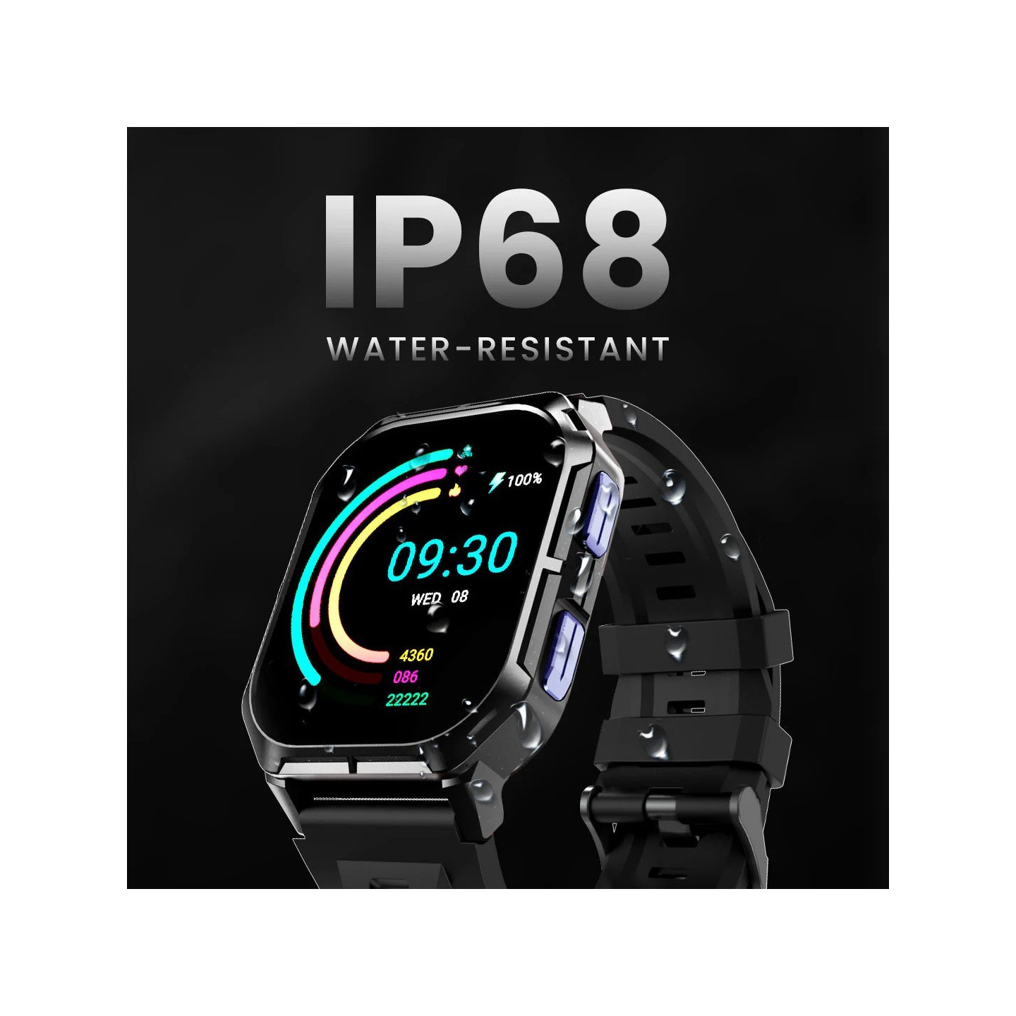 HiFuture Sports SmartWatch IP68 Orange - ULTRA 3 - IP68 Orange — Buy in Cyprus with Fast Delivery
