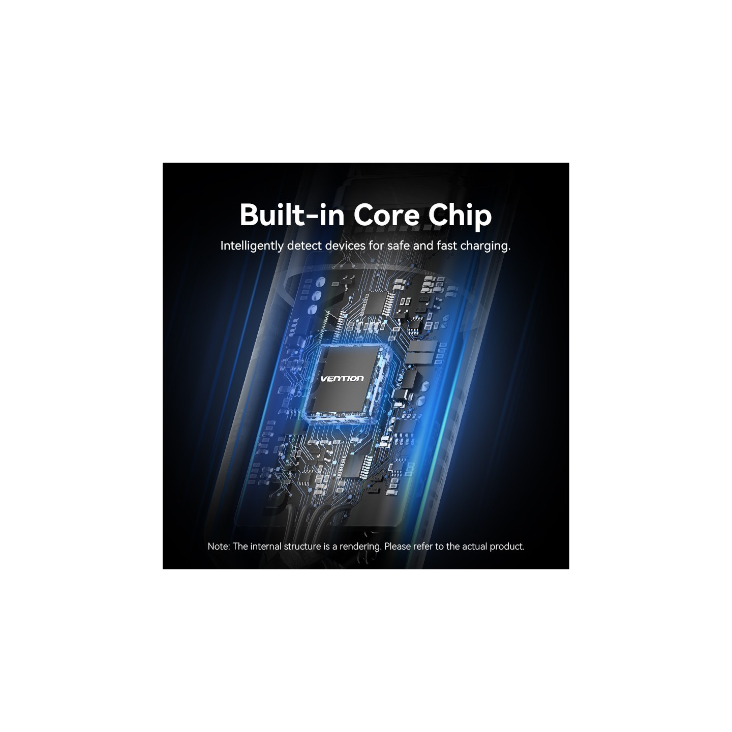 Vention IT Cable - TRGBF - USB-C 3.2 Gen2 M-M 1.0m Braided Aluminum Black — Buy in Cyprus with Fast Delivery