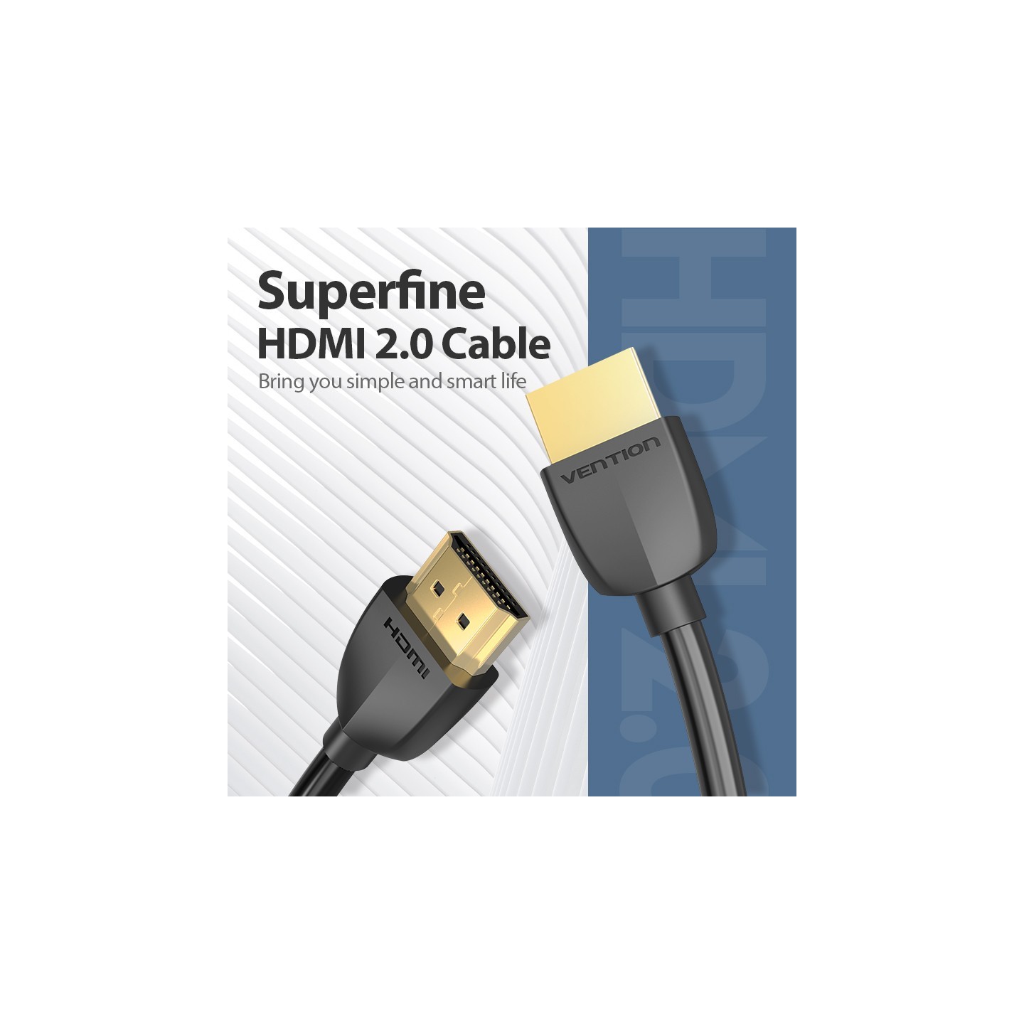 Vention HDMI Cable - AAIBI - Ultra Thin, 3.0m — Buy in Cyprus with Fast Delivery