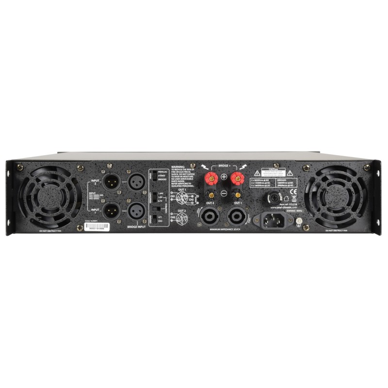 Buy Citronic Power Amplifier - PLX3600 - Power Amplifier 2x1800W 2ohm 172.218UK in Cyprus, Nicosia, Limassol, Larnaka, Pafos