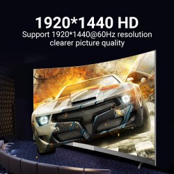 Buy Vention KVM VGA Switch - DBEB0 - 2-Port 4K in Cyprus, Nicosia, Limassol, Larnaka, Pafos